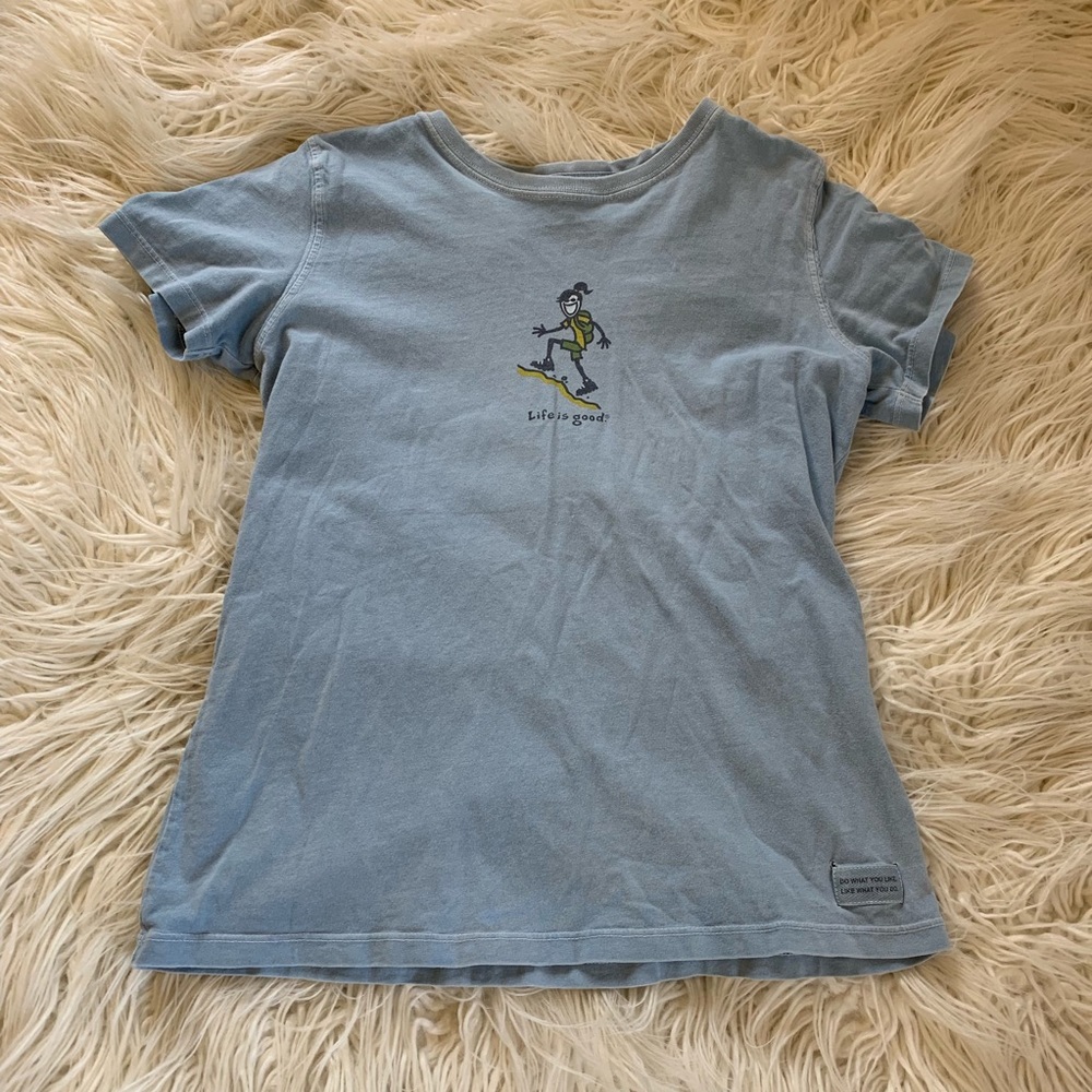 Life is Good Girls Tee